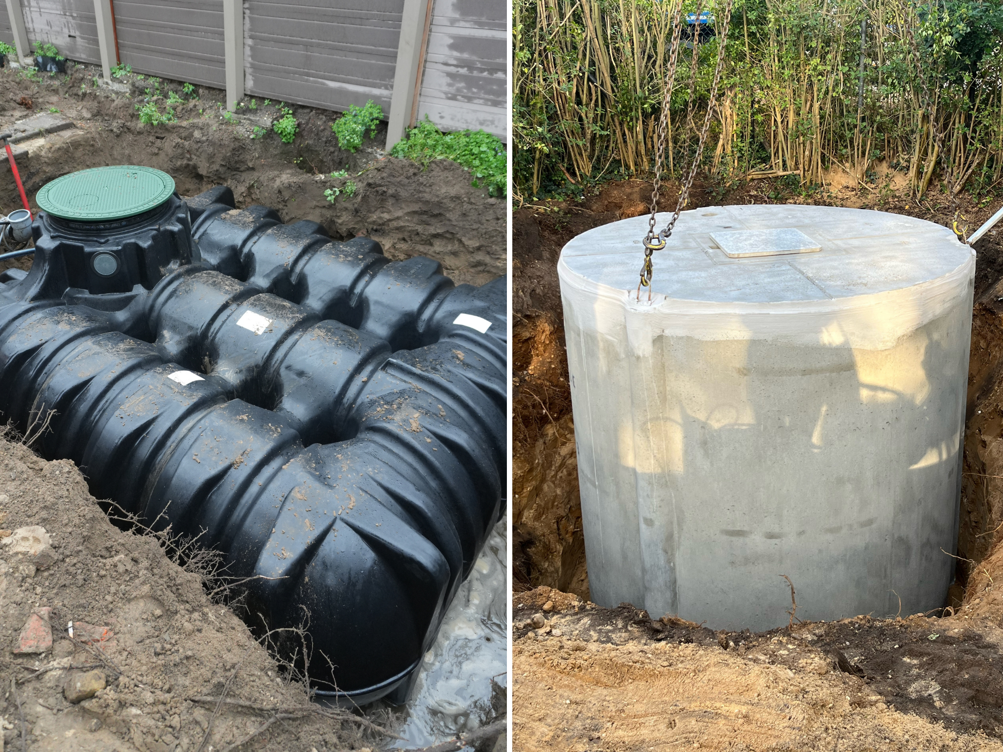Kunststof of betonnen watertank? Ontdek de verschillen